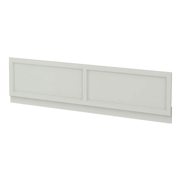 Chatsworth Art Deco 1800 x 800 Double Ended Bath + Grey Panels - Image 4