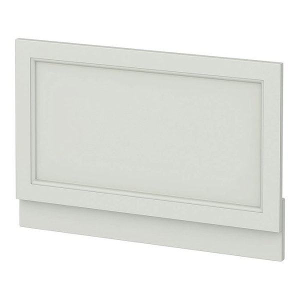 Chatsworth Art Deco 1800 x 800 Double Ended Bath + Grey Panels - Image 2