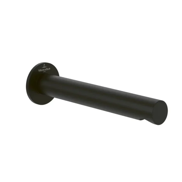 Villeroy and Boch Loop & Friends Wall Mounted Bath Spout   Matt Black