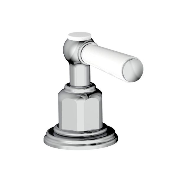 Chatsworth Deck Mounted Lever 3 Hole Sink Mixer   Chrome - Image 2