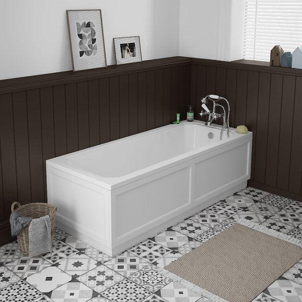 Chatsworth Art Deco 1700 x 700 Single Ended Bath - Image 2