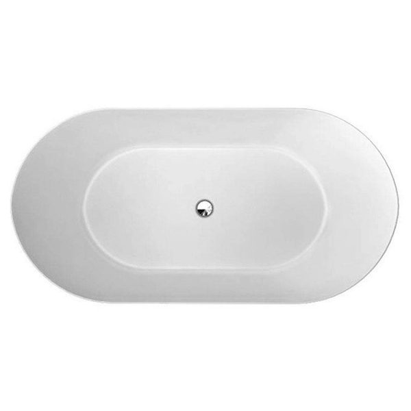 Clearwater Formoso ClearStone Gloss White Bath - Image 4