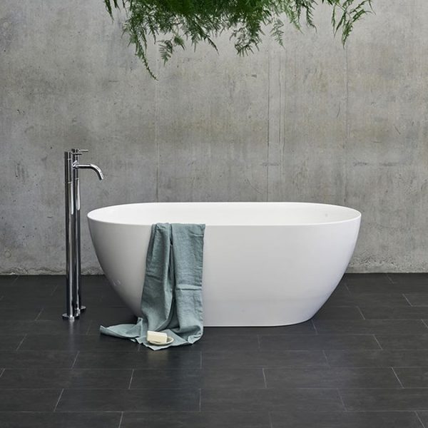 Clearwater Formoso ClearStone Gloss White Bath - Image 2