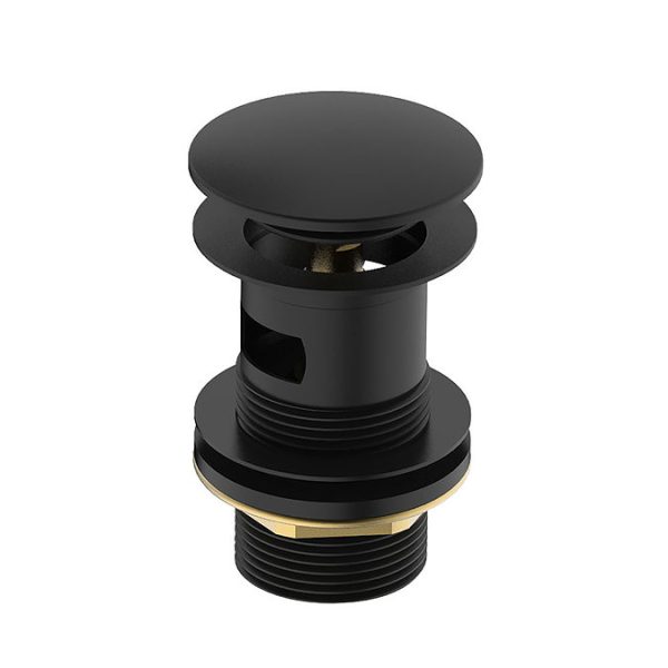 Bristan Cobalt Black Mono Basin Mixer with Clicker Waste - Image 3