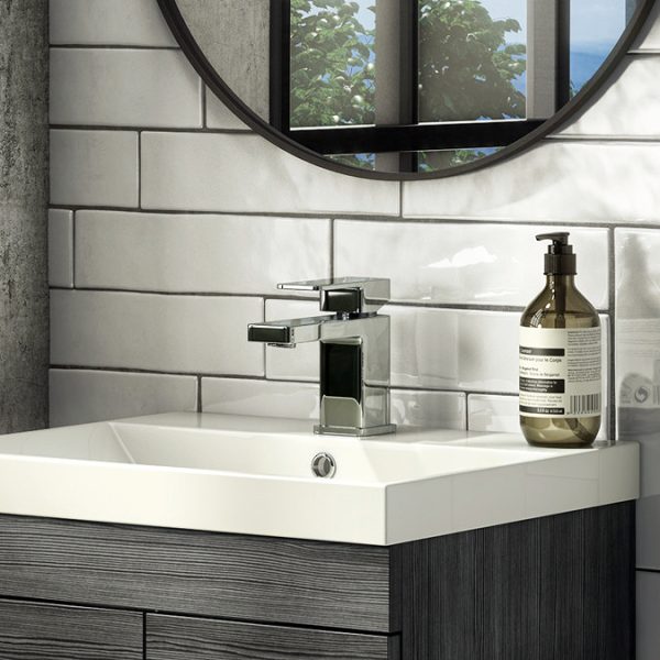 Toreno Modern Chrome Basin Mono Mixer Tap - Image 3