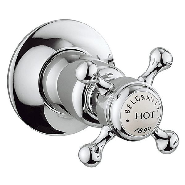 Crosswater   Belgravia Crosshead Cloakroom Basin Taps - Image 2