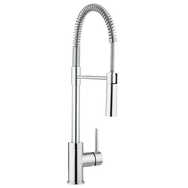 Crosswater Cook Side Lever Kitchen Mixer with Flexi Spray