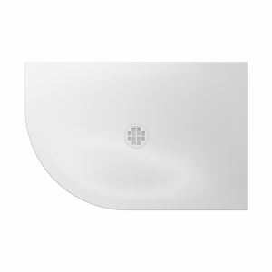 Crosswater Creo Low Profile Offset Quadrant Shower Tray   Left Hand