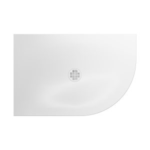 Crosswater Creo Low Profile Offset Quadrant Shower Tray   Right Hand