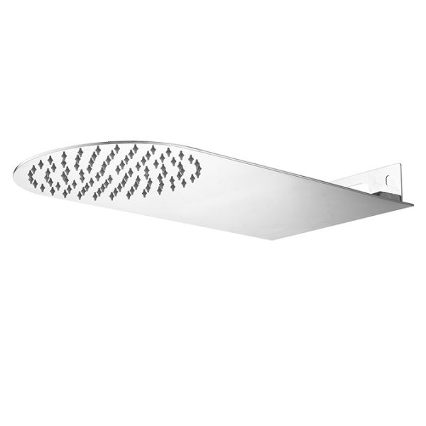 Cruze Modern Shower Package (Fixed Head, Round Handset + Overflow Bath Filler) - Image 5