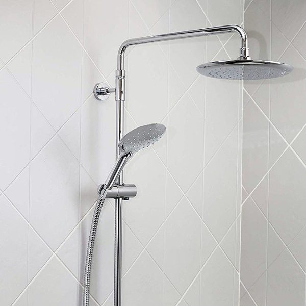 Bristan Carre Exposed Fixed Head Bar Shower with Diverter + Kit - Image 4