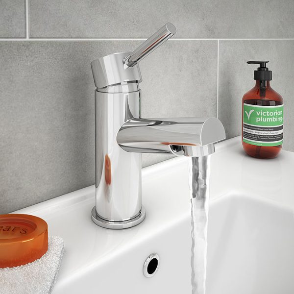 Cruze Contemporary Mono Basin Mixer Tap Chrome - Image 4