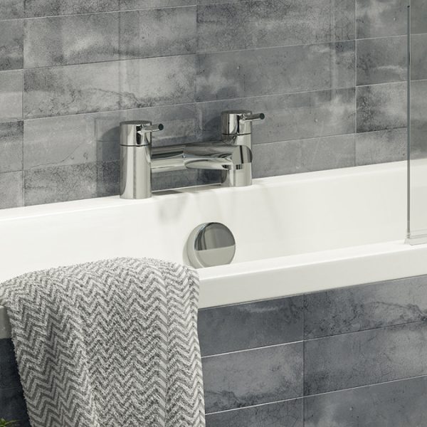 Cruze Modern Bath Taps   Chrome - Image 3
