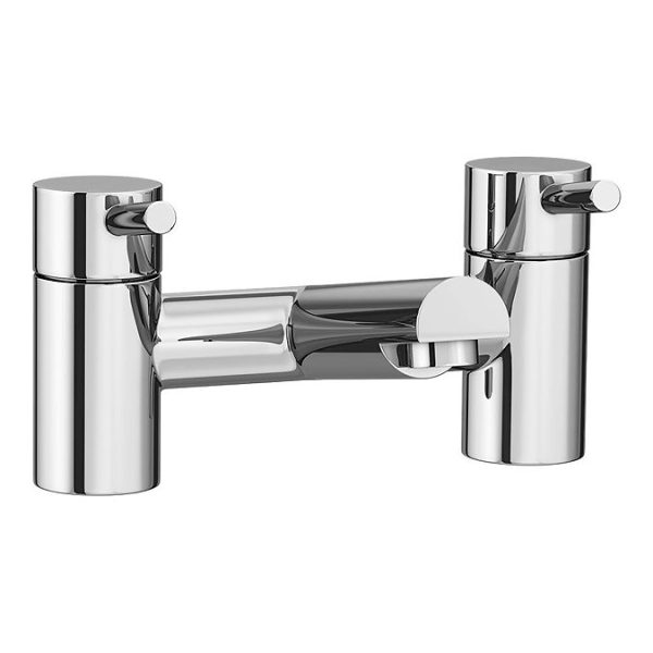 Cruze Modern Bath Taps   Chrome - Image 2