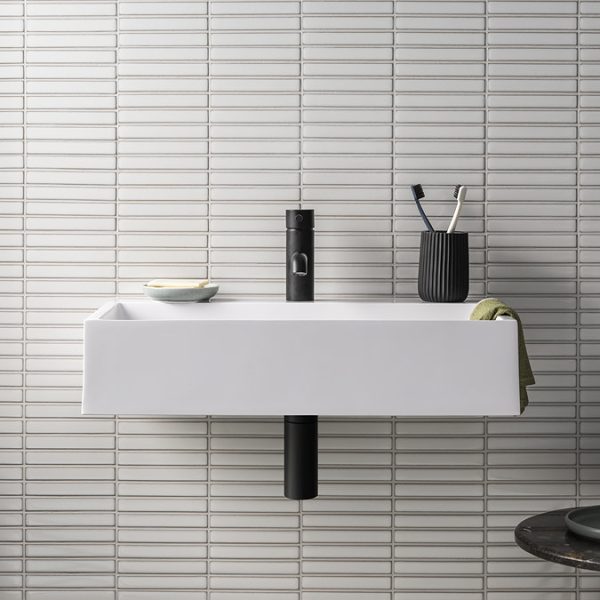 Arezzo Round Matt Black Basin Mono Mixer Tap - Image 3