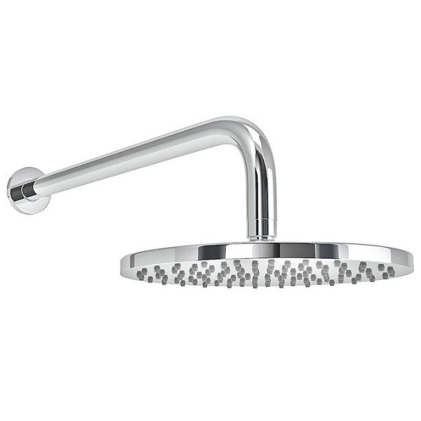 Cruze Concealed Thermostatic Valve with Diverter, Fixed Shower Head + 4 Body Jets - Image 4