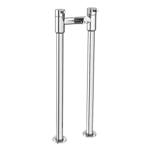 Cruze Contemporary Freestanding Bath Filler   Chrome
