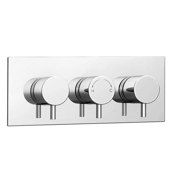 Cruze Shower Bath + Concealed 2 Outlet Shower Pack (1700 B Shaped with Screen + Panel) - Image 9