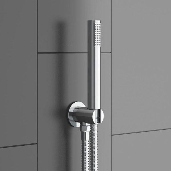 Cruze Shower Bath + Concealed 2 Outlet Shower Pack (1700 B Shaped with Screen + Panel) - Image 10