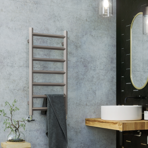 Terma Crystal Sparkling Gravel Heated Towel Rail 840 x 400mm