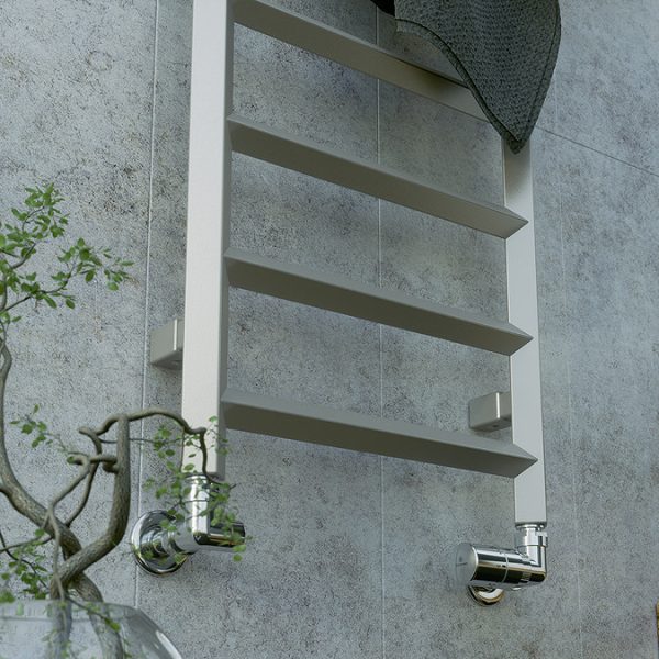 Terma Crystal Sparkling Gravel Heated Towel Rail 840 x 400mm - Image 3