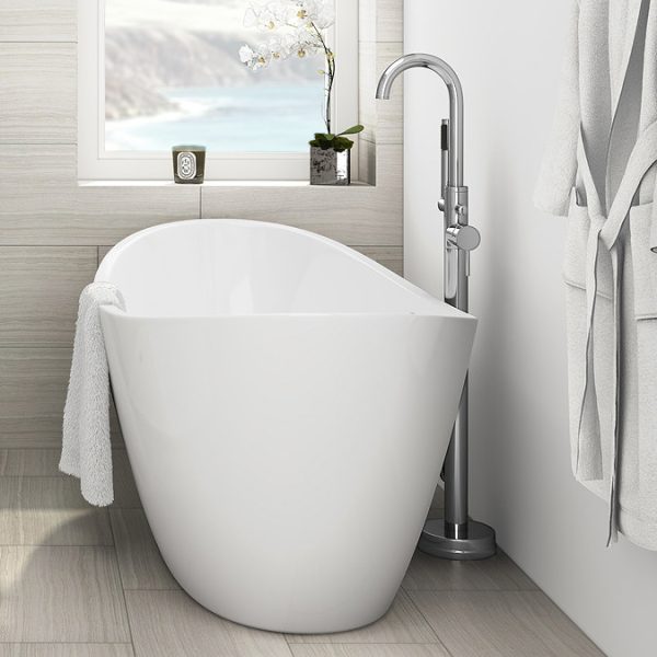 Cruze Freestanding Bath Tap with Shower Mixer - Image 6