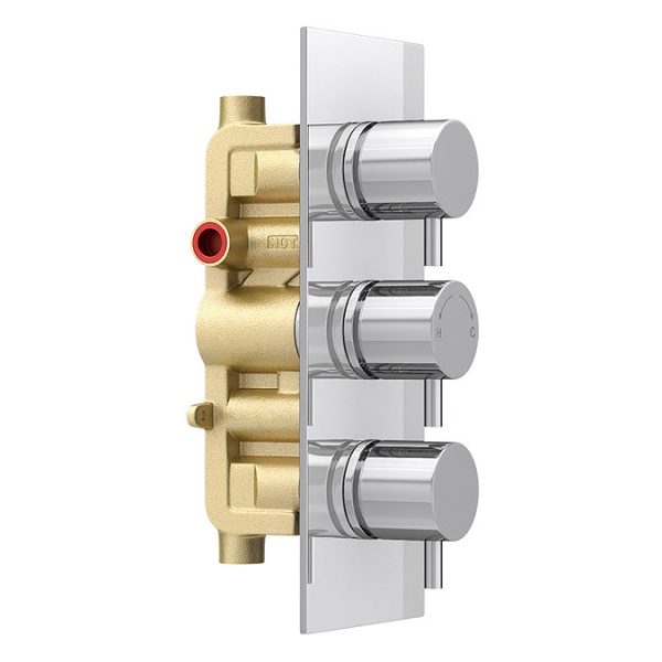 Cruze 2 Outlet Shower System (Fixed Shower Head + Overflow Bath Filler) - Image 5