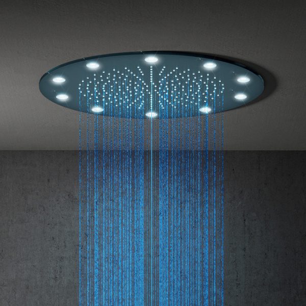 Cruze 400mm LED Round Shower Package with Concealed Valve + Handset - Image 6