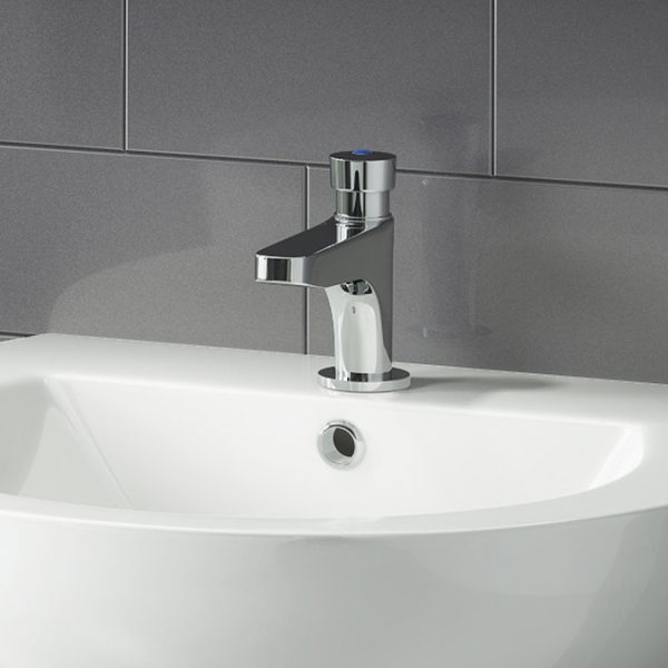 Cruze Non Concussive Chrome Basin Tap - Image 2