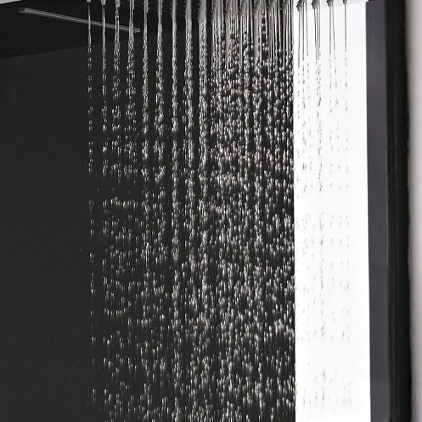 Cruze Shower Package with Valve and Flat Dual Fixed Shower Head (Waterfall / Rainfall) - Image 3