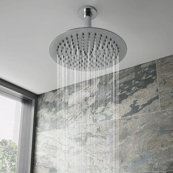 Cruze Modern Shower Package (Includes Fixed Shower Head and Overflow Bath Filler) - Image 5