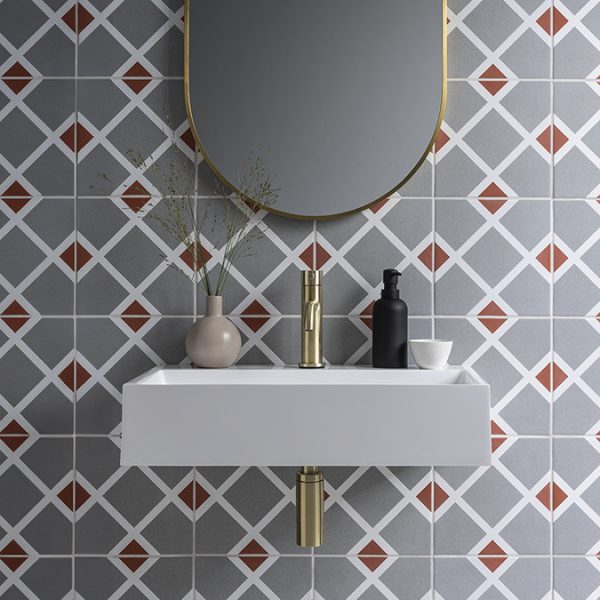 Arezzo Round Brushed Brass Basin Mono Mixer Tap - Image 3