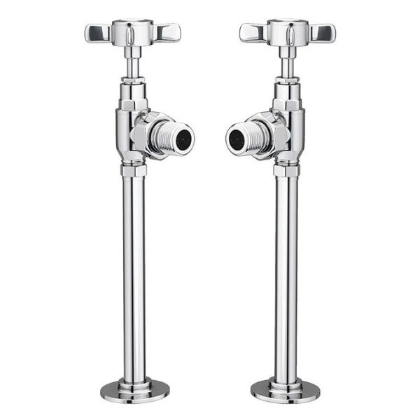 Yale Traditional Wall Hung Towel Rail Radiator (with Valves and Summer Electric Heating Kit) - Image 3