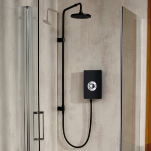 Triton Aspirante UNIQ 9.5kw Electric Shower   Matt Black