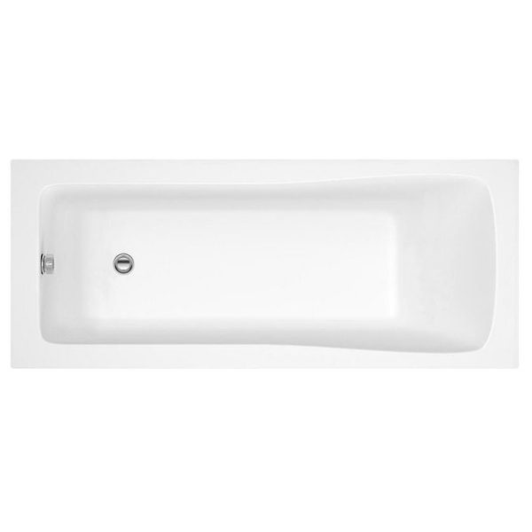 AquaSure Square Single Ended Bath + Waterproof Front Panel - Image 2