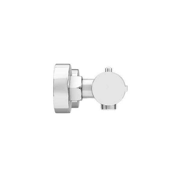 Cruze Chrome Round Bar Shower Valve incl. Slide Rail Kit with Pencil Handset - Image 2