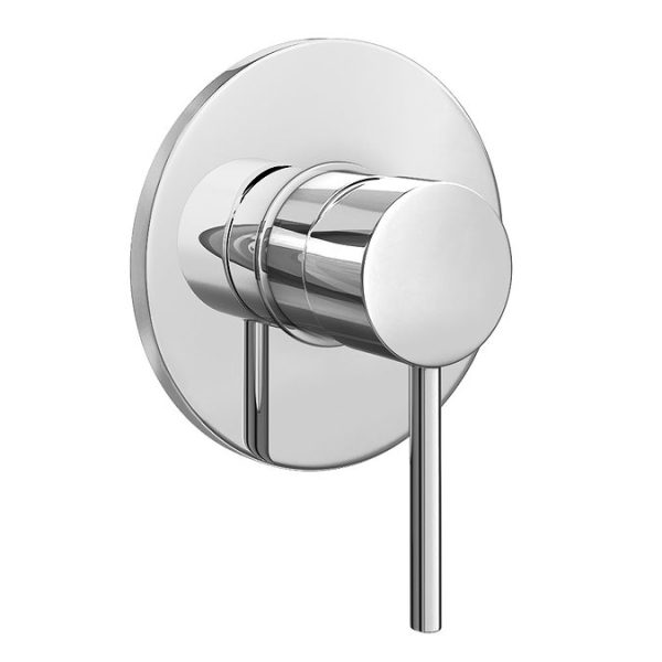Cruze Round Shower Valve incl. Slide Rail Kit with Pencil Handset   Chrome - Image 3