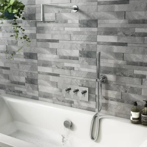 Cruze Shower Package (Rainfall Wall Mounted Head, Handset + Freeflow Bath Filler)