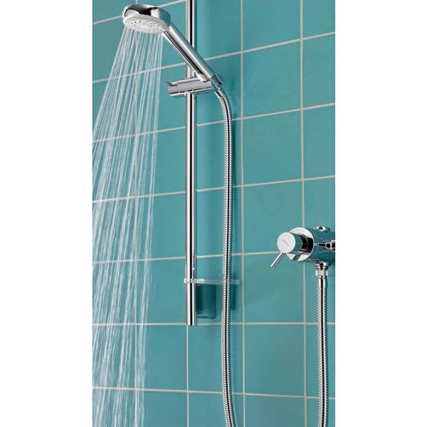 Aqualisa   Siren SL Exposed Thermostatic Shower Valve with Slide Rail Kit - Image 4
