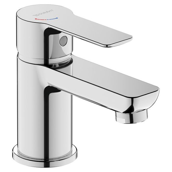 Duravit D Code Small Basin Mixer Tap   Chrome - Image 2