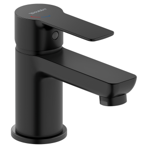 Duravit D Code Small Basin Mixer Tap   Matt Black