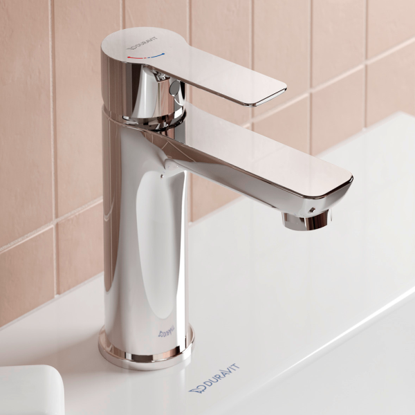 Duravit D Code Medium Basin Mixer Tap   Chrome