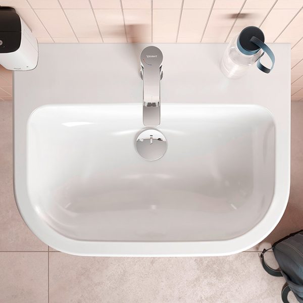 Duravit D Code Medium Basin Mixer Tap   Chrome - Image 3