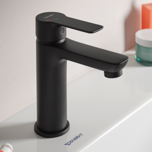 Duravit D Code Medium Basin Mixer Tap   Matt Black