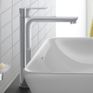 Duravit D Code Large Basin Mixer Tap   Chrome