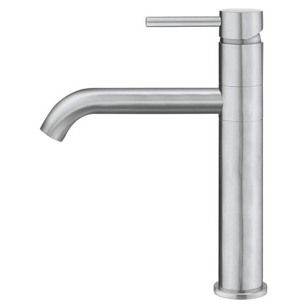 Crosswater Design Single Lever Kitchen Mixer   Stainless Steel - Image 2