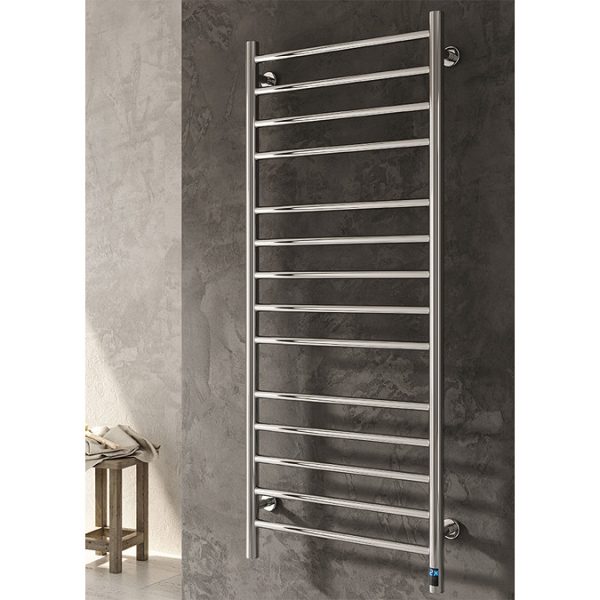Reina Arnage H1200 x W500mm Dry Electric Heated Towel Rail - Image 2