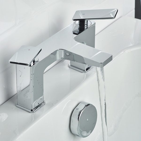 Bistan Delgado Bath Filler   Chrome - Image 3