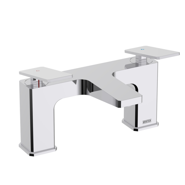 Bistan Delgado Bath Filler   Chrome