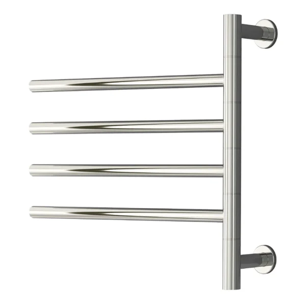 Reina Rance H475 x W500mm Dry Electric Swivel Heated Towel Rail